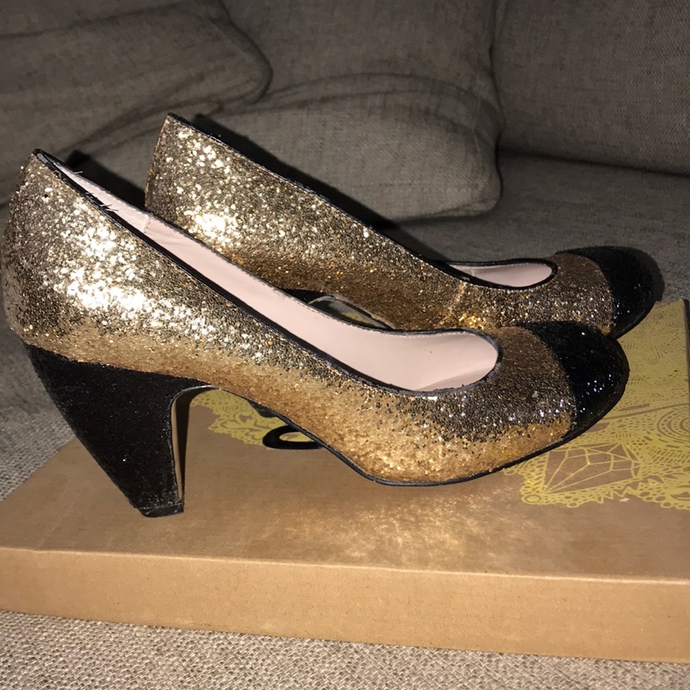 Glitter heels